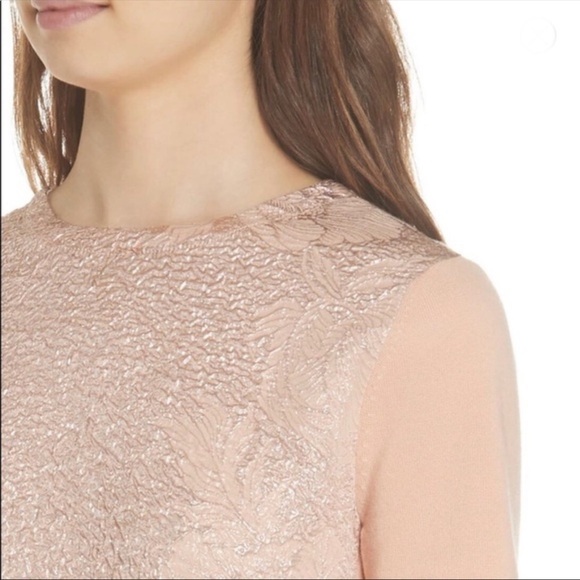 Tory Burch | Floral Cloque Front Sweater Dress XXS - Picture 10 of 11